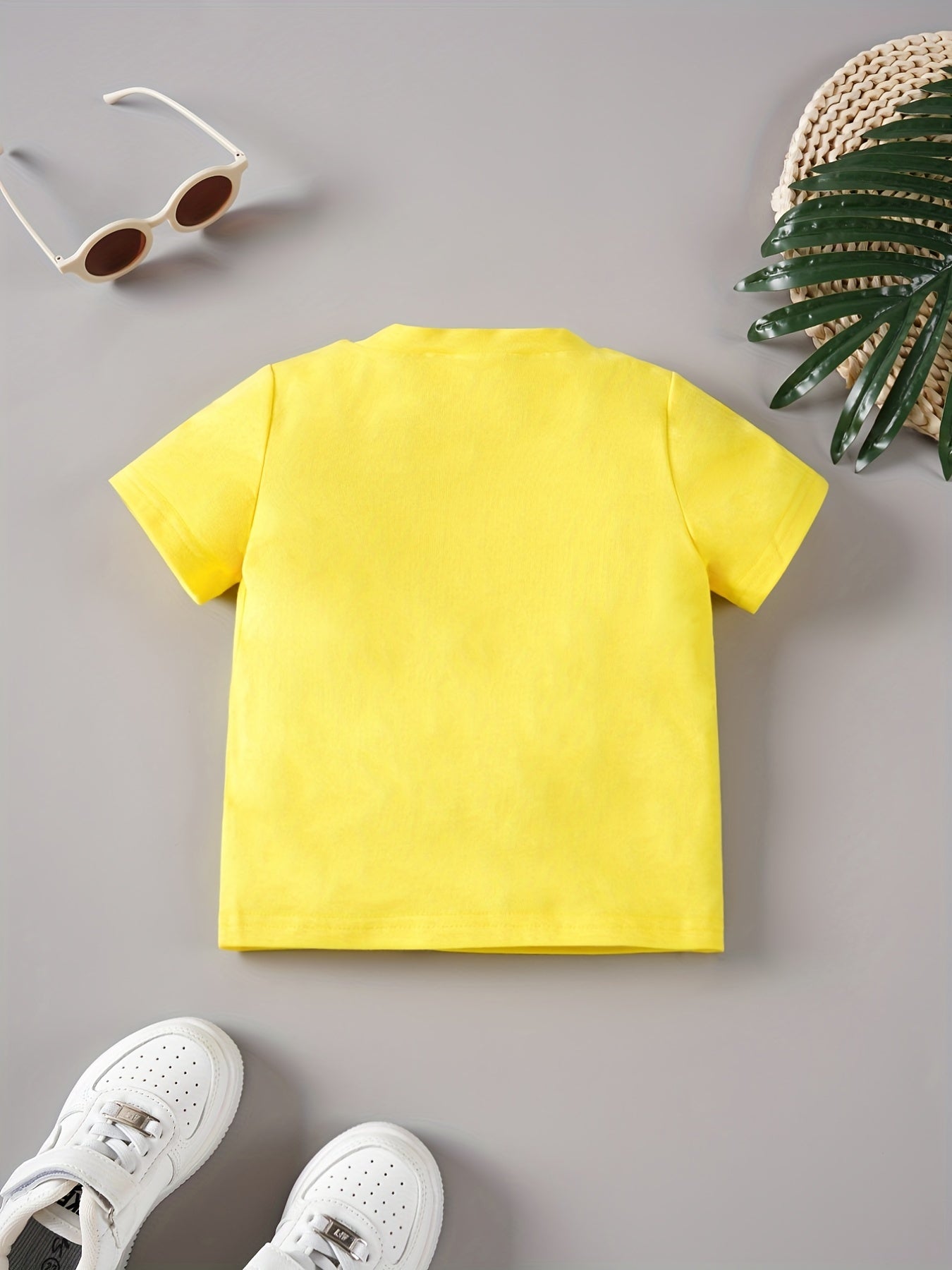 Baby Casual Vitamin Sun Round Neck T shirt Clothes