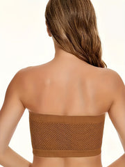 4pcs Bandeau Bras Soft Stretch Everyday Bra Women's Lingerie