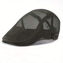 Men's Summer Thin Mesh Hollow Peaked Cap All-match Hat