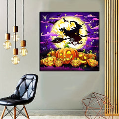 Halloween Pumpkin DIY 5D Diamond Painting Kit