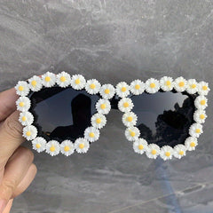 Daisy Flower Sunglasses Gradient UV400