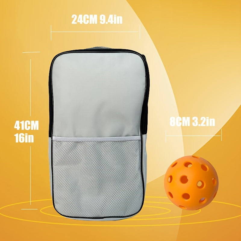 Pickleball Paddles Set of 2 with Polymer Core & Fiberglass Surface