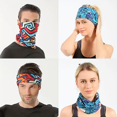 Seamless Bandana Cold Feeling Cycling Mask Windproof Face Scarf