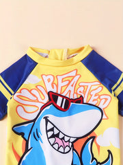 Baby Boys Surfaster Sharks Graphic Swimsuit Infant Toddler Swimming Costume