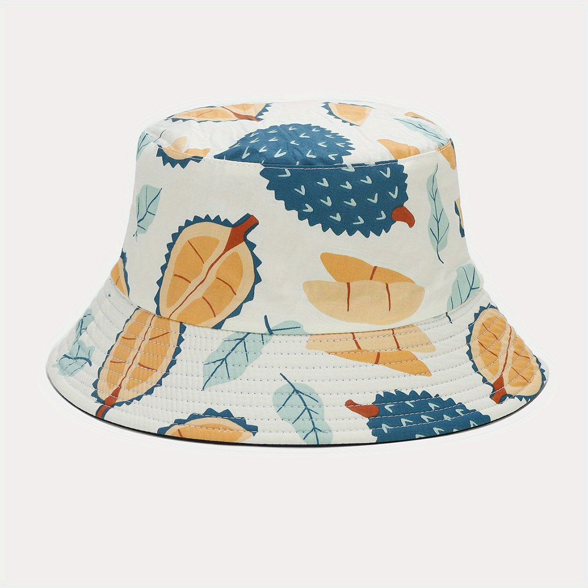 Creative Tropical Fruit Garnet Bucket Hat for Men and Women