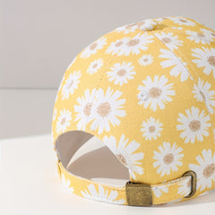 Men's Flower Sun Hat Baseball Cap for Running Outdoor Activities