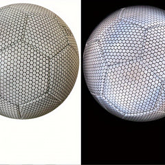 Reflective Glow Soccer Ball