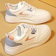 Women's Casual Skate Shoes Low Top Lace Up Shoes