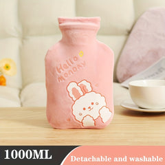 Plush Hot Water Bag Hand Warmer Thickened Explosion-proof