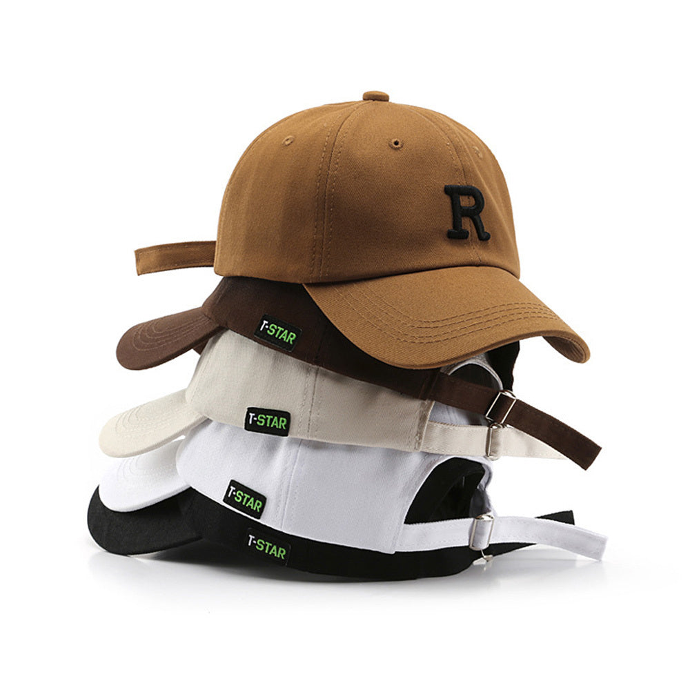 Men's Casual Cotton Solid Baseball Cap
