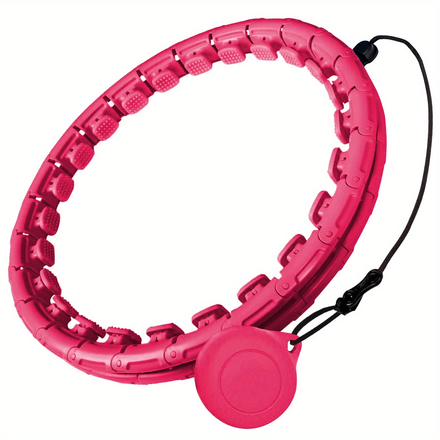 Detachable Fitness Hoop With Weighted Ball - Smart Pilates Hoop