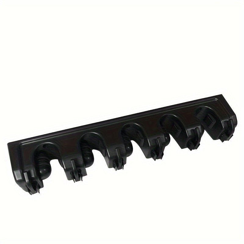 Garage Tool Storage Rack Wall Mounted with Hooks 5 Clips and 6 Hooks