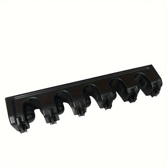 Garage Tool Storage Rack Wall Mounted with Hooks 5 Clips and 6 Hooks