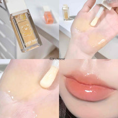 Bear Lip Lip Gloss Light Jelly Plumping Clear Moisturizing Lipstick
