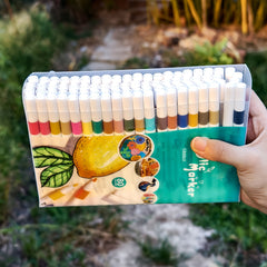 Acrylic Pigment Pen Set, Multi-Color Non-Toxic Water-Resistant for Art & Crafts