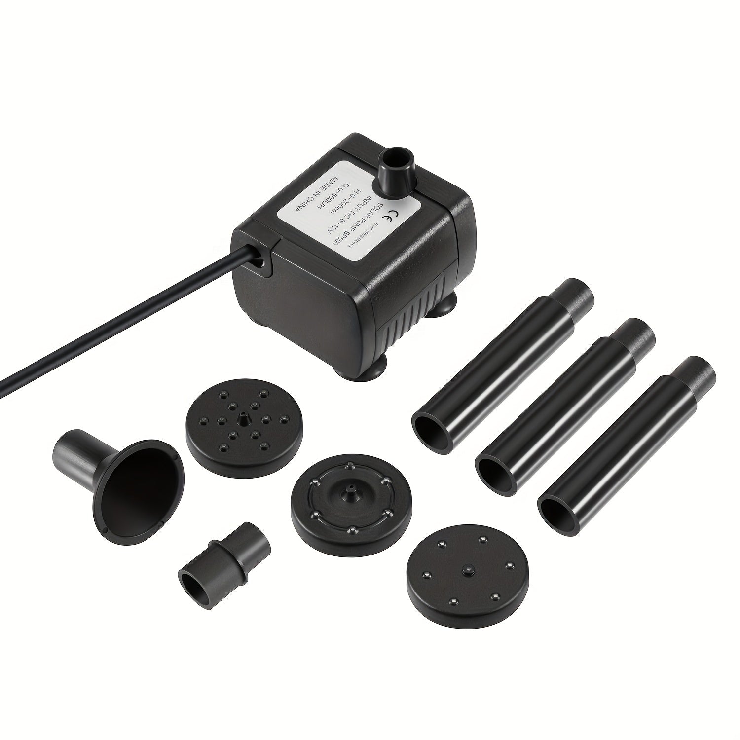 12W Solar Fountain Pump for Ponds and Gardens
