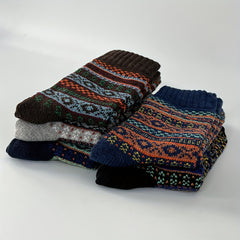 10 Pairs Vintage Crew Socks for Autumn/Winter