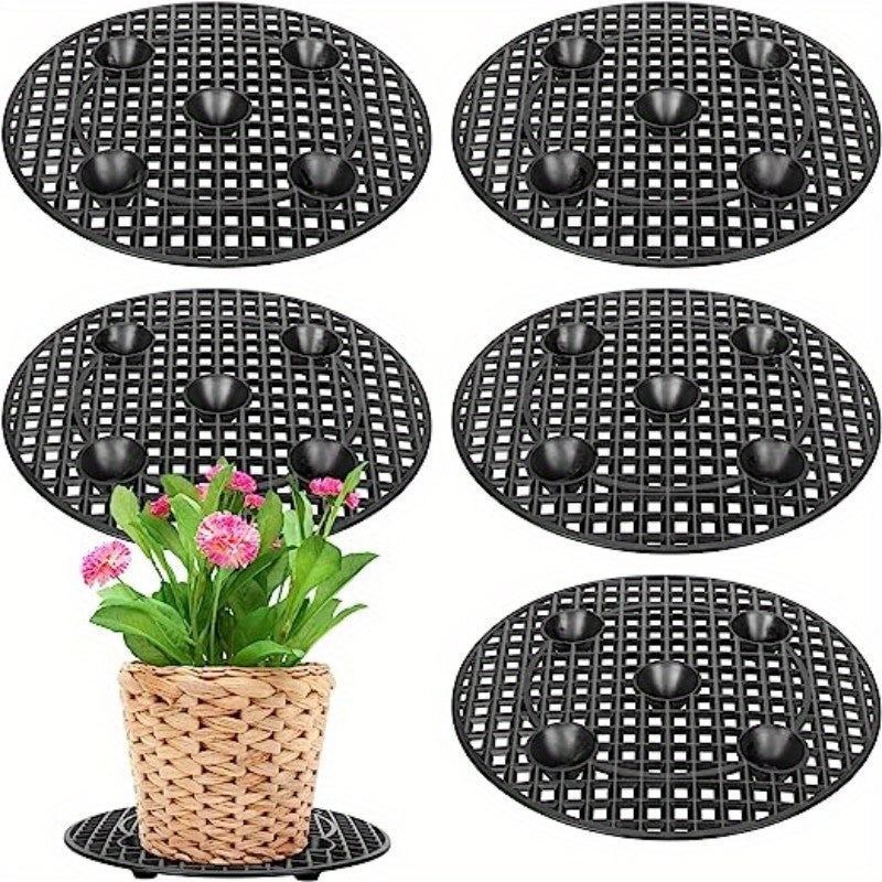 6pcs Big Plant Stands 30 48 Cm Patio Deck Floor Protector Plant Pot Elevator