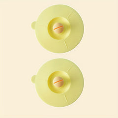 4pcs Silicone Cup Lid Mug Covers - Airtight Seal for Beverages