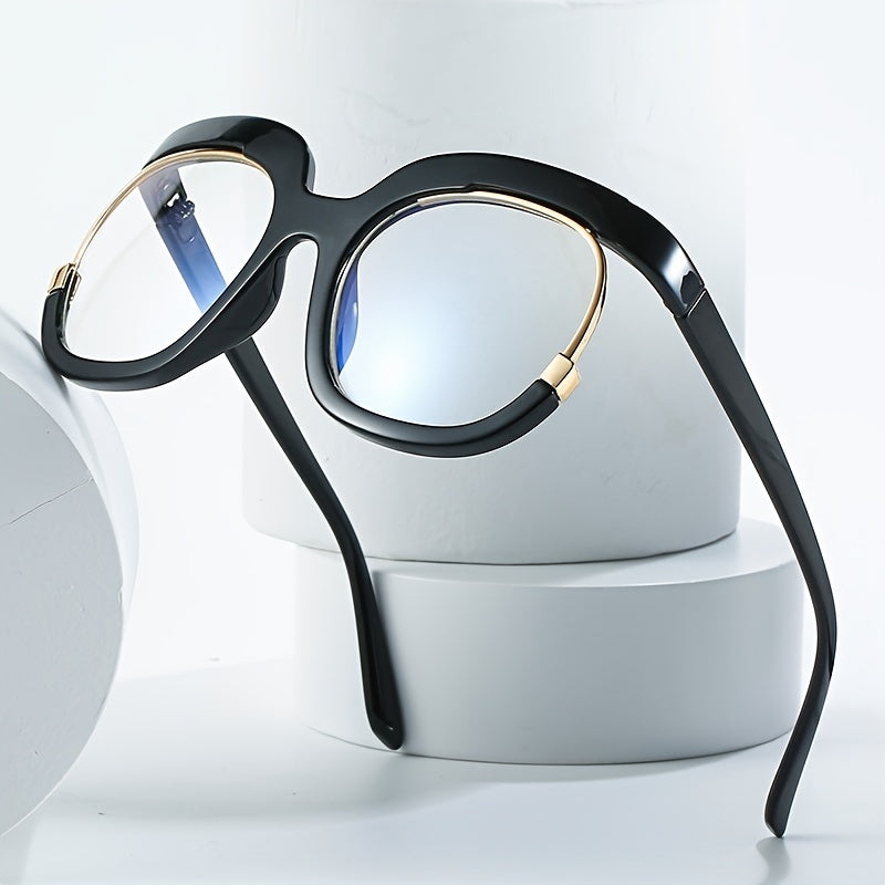 Vintage Owl Square Optical Glasses Frames Clear Lens Eyeglasses