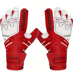 Goalkeeper Gloves Strong Grip Beginner Football Great Protection