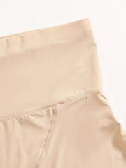 2 Pcs High Waist Boy Short Panties Seamless Elastic Tummy Control Shorts Women's
