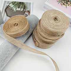 Burlap Ribbon 5Yards 10Yards 2.98inch Wedding Crafts DIY Hemp Rope Ribbon