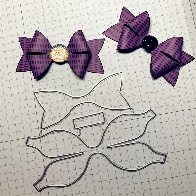 1pc Bow Tie Bow Mold DIY Metal Embossing Scrapbooking Cutting Mold