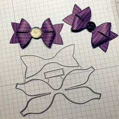 1pc Bow Tie Bow Mold DIY Metal Embossing Scrapbooking Cutting Mold