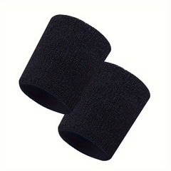 4 Pairs Sports Wristbands Cotton Wrist Sweat Band For Men & Women