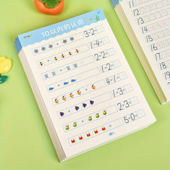 Kindergarten Math Practice Books Set Addition and Subtraction Within 10 and 20