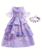 Encanto Princess Long Dress With Bag