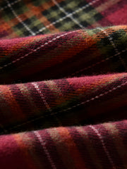 Boys' Colorblock Plaid Button Shirt