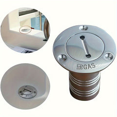 2pcs Boat Gas Cap Key 316 Stainless Steel Marine Boat Gas Replacement Key