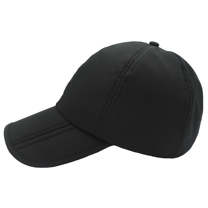 Men's Lightweight Foldable Baseball Cap Adjustable Hat
