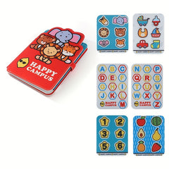Peel and Stick Picture Book Campus Baby Intelligence Development Tool