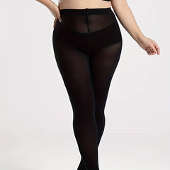 Soft Footed High Waist Elastic Tights