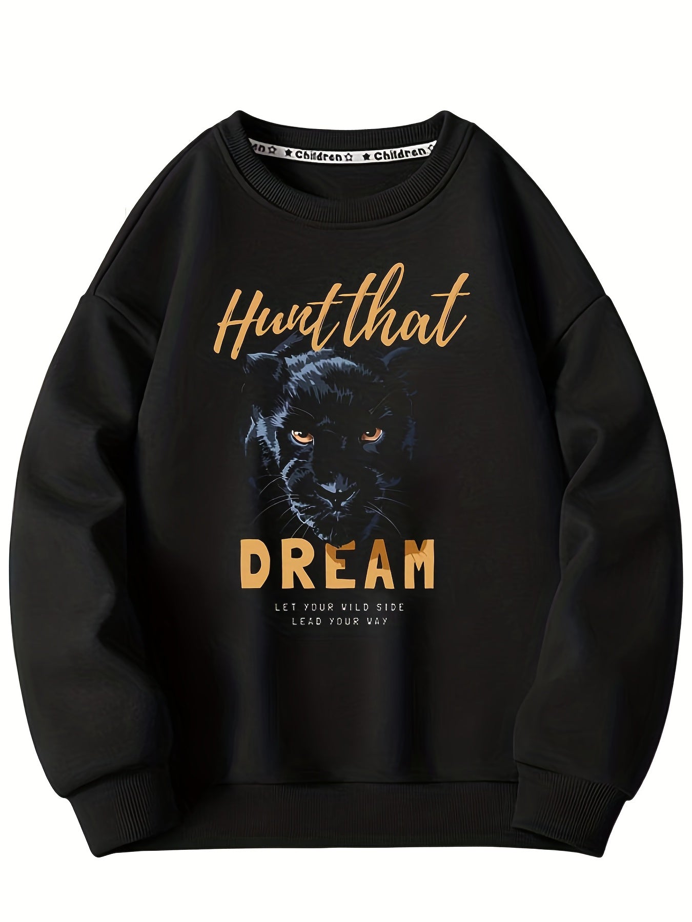 Boys' Outdoor Graphic Sweatshirt - Stylish, Stretchy, Breathable
