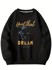 Boys' Outdoor Graphic Sweatshirt - Stylish, Stretchy, Breathable
