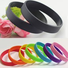 Waterproof Sport Bracelet Silicone Rubber Band Wristband