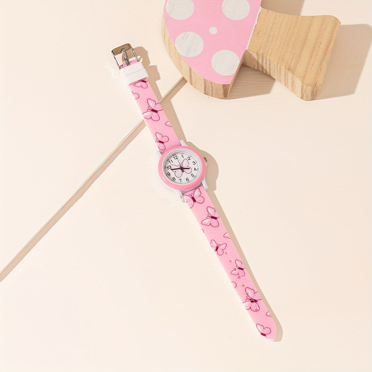 Girls Butterfly Silicone Watch for Party Gift