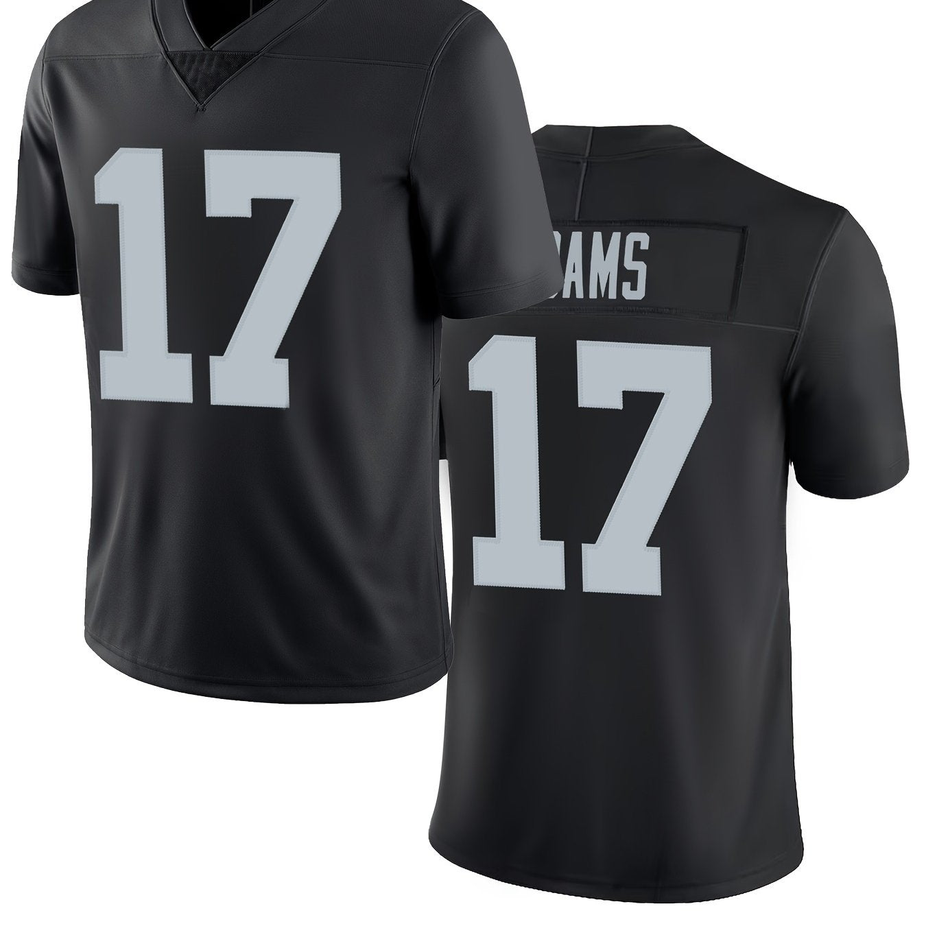 Men's American Football Jersey V Neck Short Sleeve
