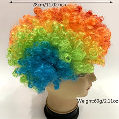 Clown Wig Punk Style Silk Hair for Halloween Party