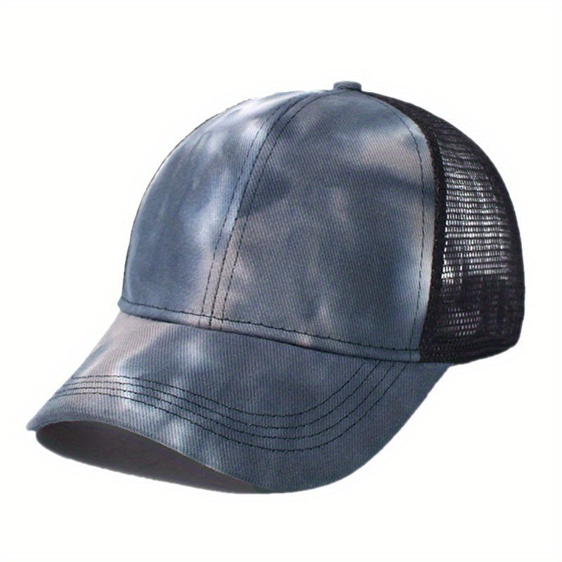 Kids Tie Dye Mesh Cap for Sun Protection