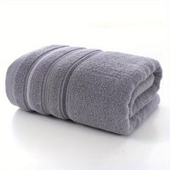Soft Absorbent Cotton Bath Towel - 27.5x55.1