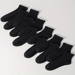 12 Pairs Solid Socks Women's Stockings & Hosiery