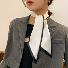 Sunproof Print Long Headband Bag Decorative Accessories Ribbon