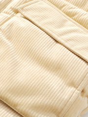 Men's Stand Collar Thermal Vest for Autumn Winter