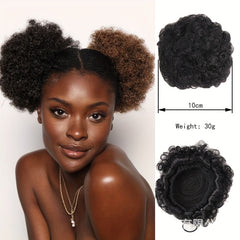 Hair Wigs for Women & Afro Hair Buns for Kids - Party Wear