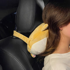 Corgi Butt Car Neck Pillow Seat Waist Back Cushion Car Accessories